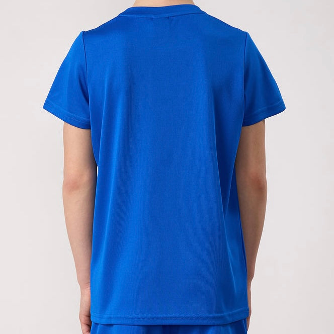 Gym King Poly Tee & Shorts Set  - Sonic Blue (Junior)