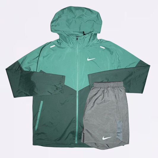 Nike Windrunner & Challenger Set - Vintage Green / Grey