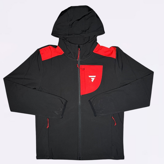 GRIID Aero Jacket - Black / Red