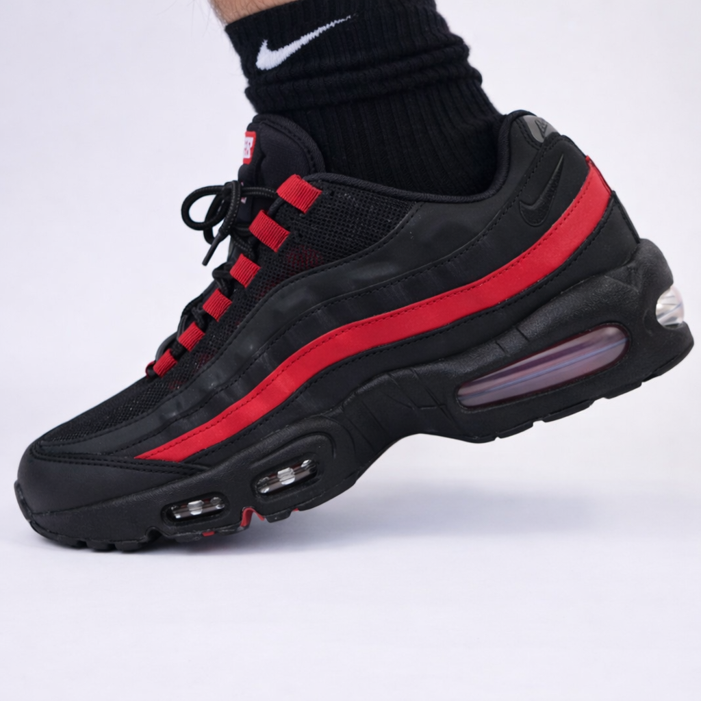 Nike Air Max 95 Black Red (Junior)