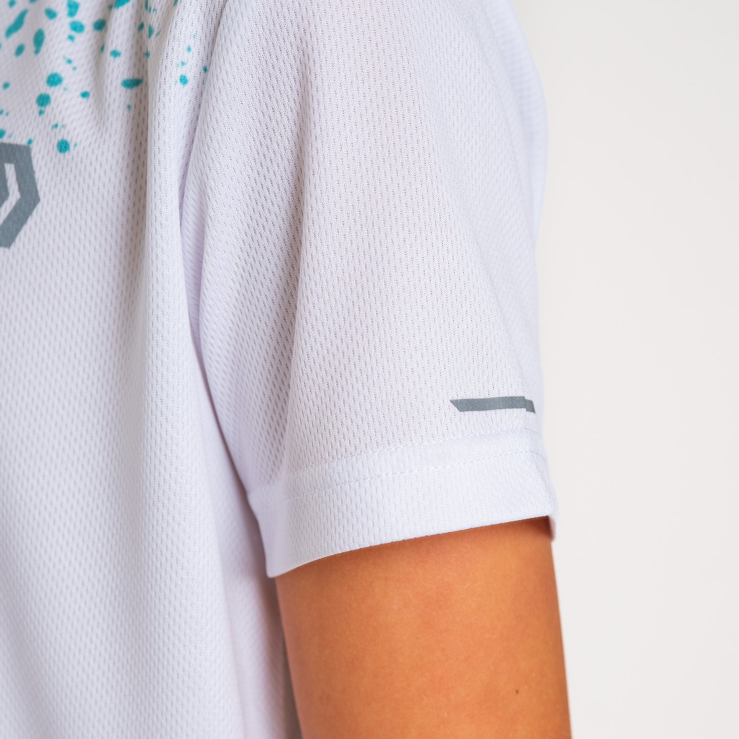 DASH Splatter Tee Set - White / Blue (Junior)