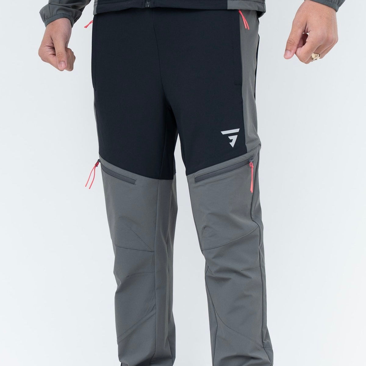 GRIID Edge Bottoms - Grey / Black / Pink