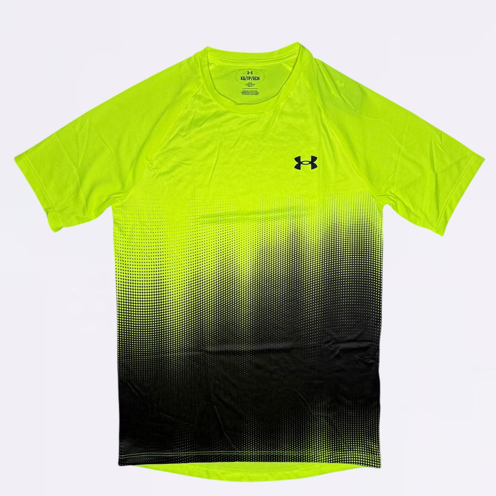 Under Armour Tech Fade Tee Volt / Black