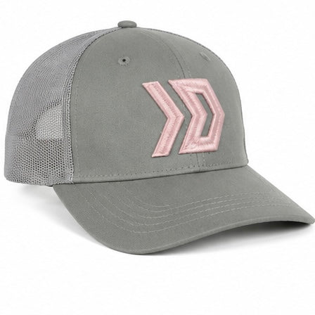 DASH Logo Cap - Grey / Pink Foam