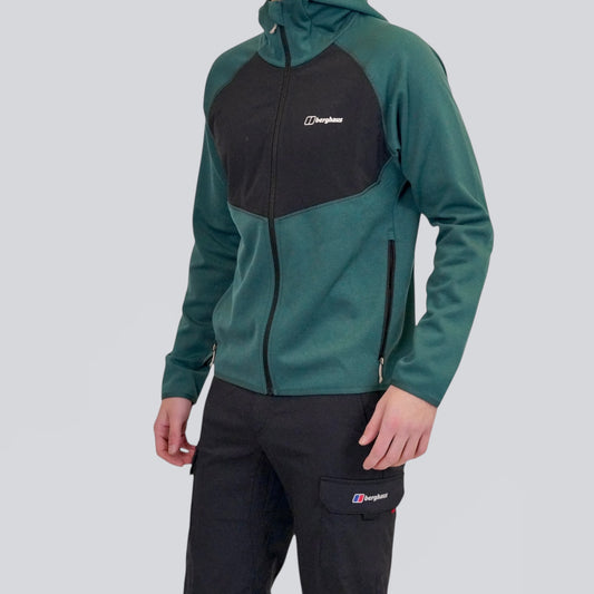 Berghaus Trawden Hybrid Jacket - Green/ Black