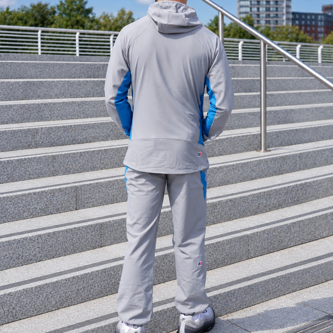 Berghaus Wavertree Set - Jacket & Bottoms - Dark Grey / Blue