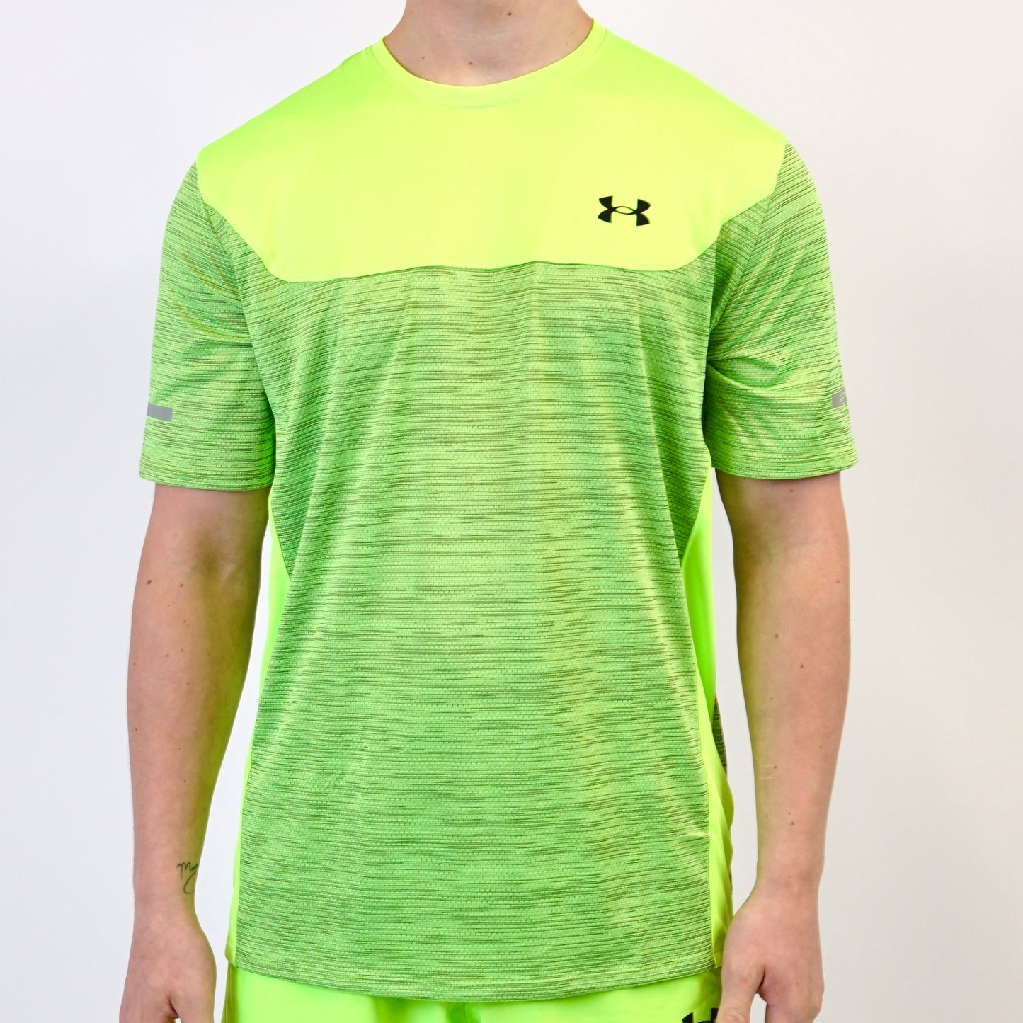 Under Armour Tech Utility Tee Set - Green / Black