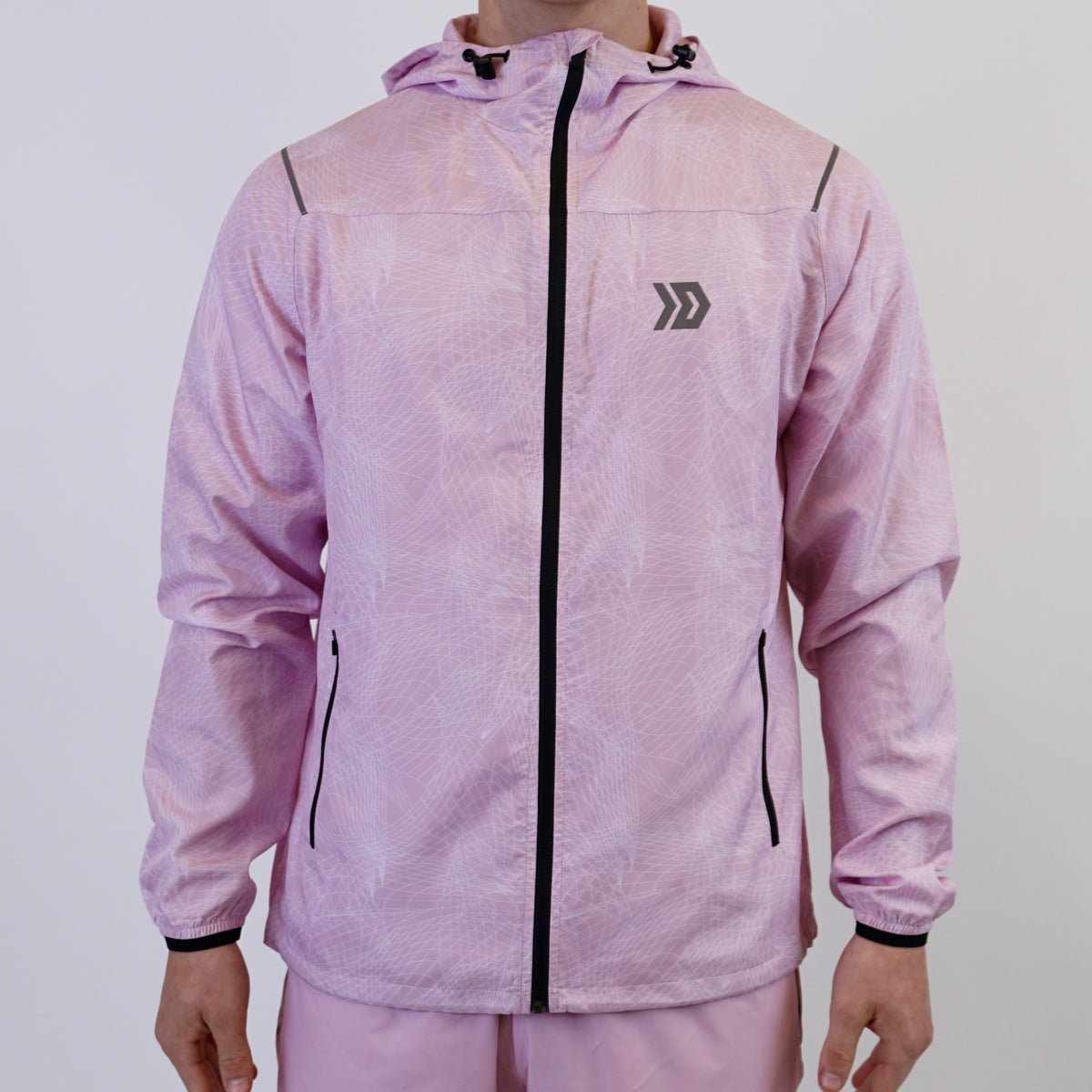 DASH Hyperweb Windrunner & Shorts Set - Pink Foam