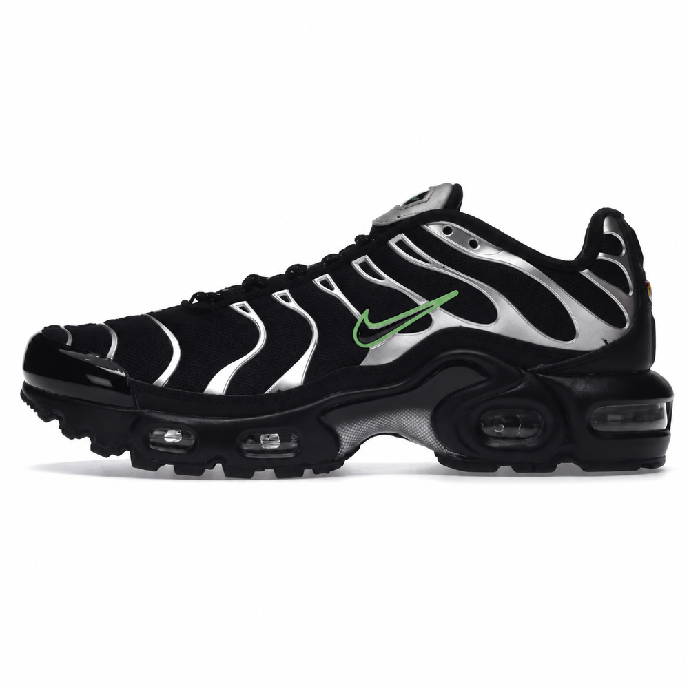 Nike Air Max Plus Black Green Strike (Junior)