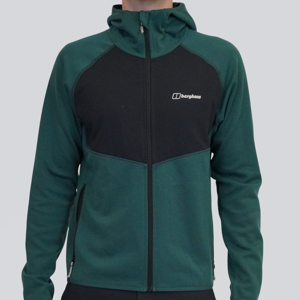 Berghaus Trawden Hybrid Jacket - Green/ Black