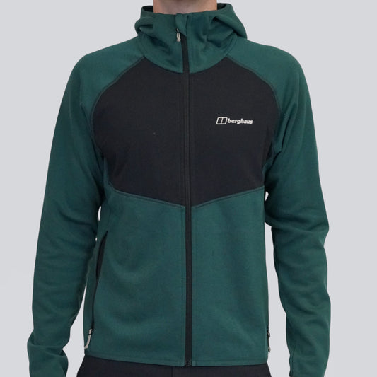 Berghaus Trawden Hybrid Jacket - Green/ Black