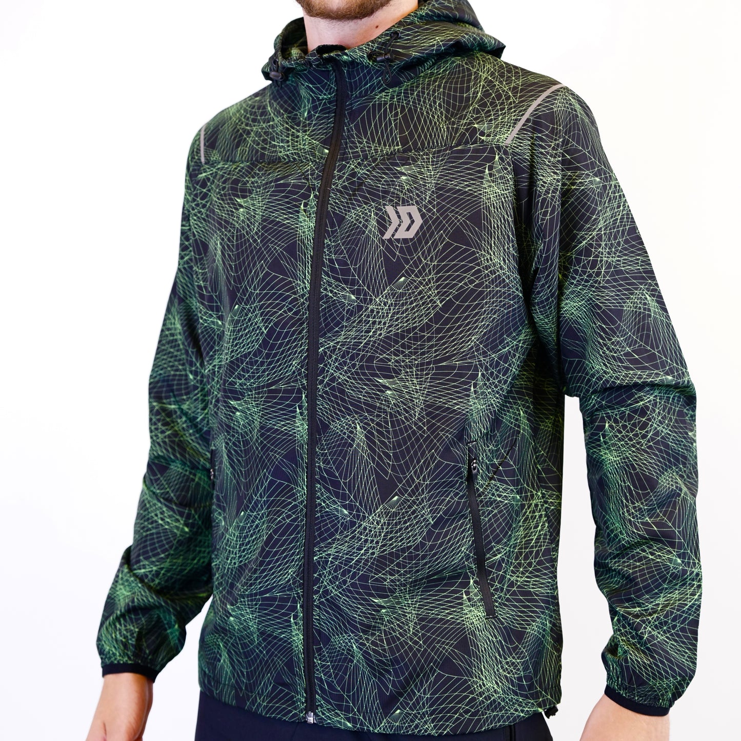 DASH Hyperweb Windrunner - Black / Neon