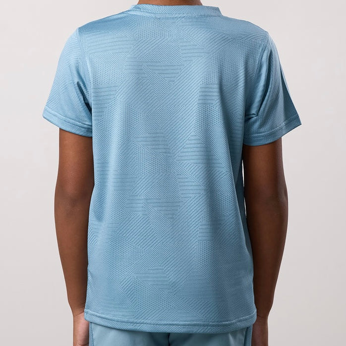 Gym King Geometric Tee - Sea Mist (Junior)