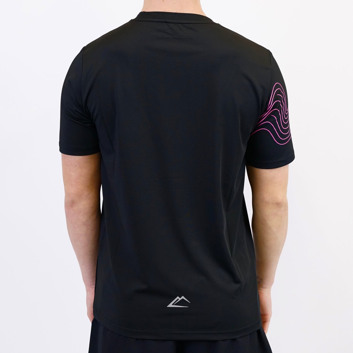 ActiveLine Wave Tee - Black / Pink