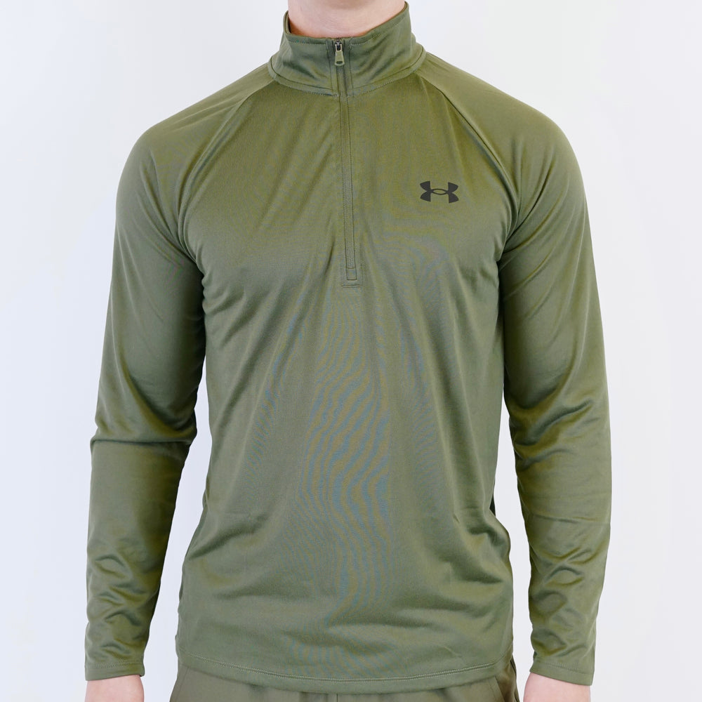 Under Armour Half Zip Marine Green / Black