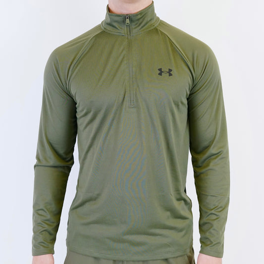 Under Armour Half Zip Marine Green / Black
