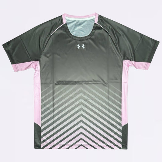Under Armour Arrow Tee - Grey / Pink