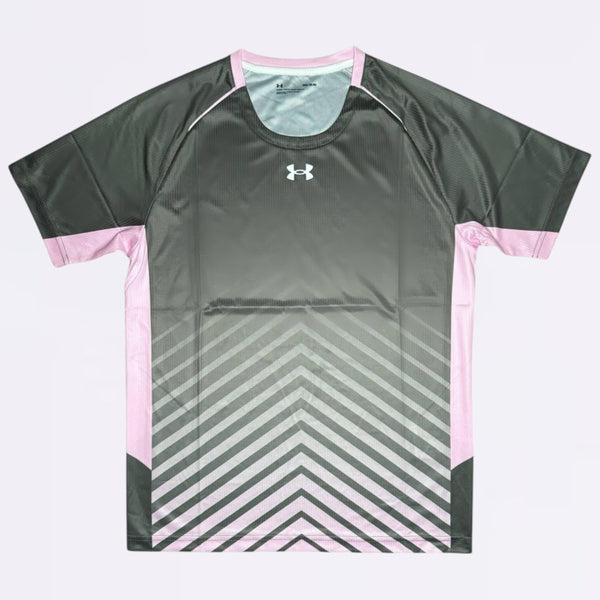 Under Armour Arrow Tee - Grey / Pink