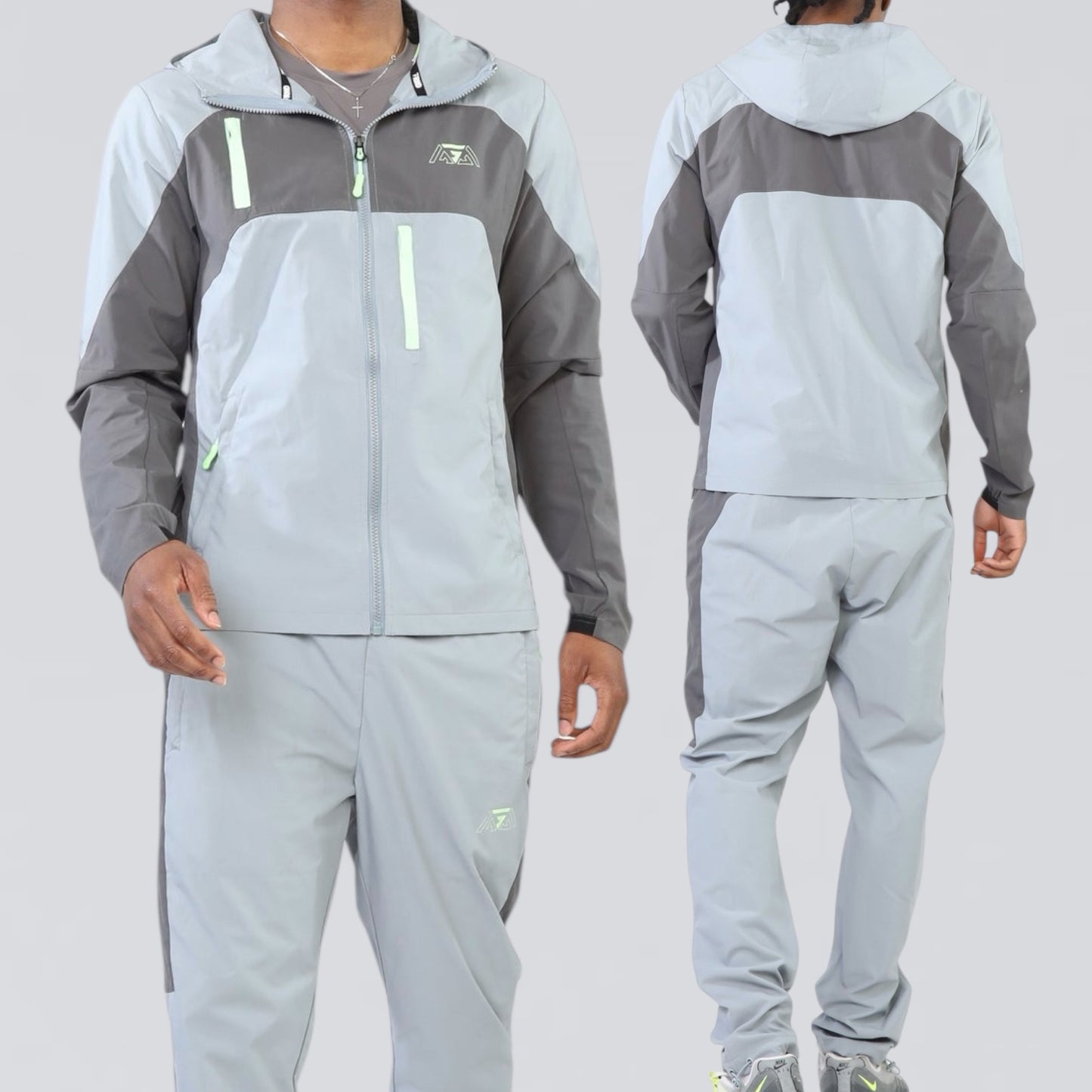 GRIID Triple G Pant - Storm Grey / Surge Green