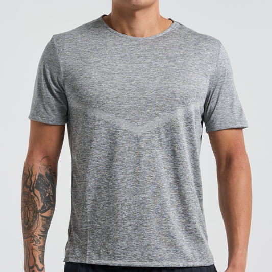 Nike Techknit Miler Tee Light Grey