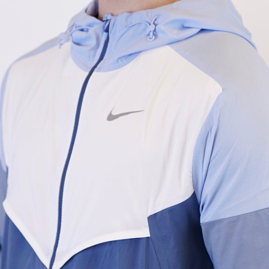 Nike Windrunner - White & Blue