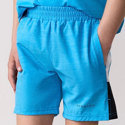 Gym King Vision Shorts - Potofino Blue (Junior)