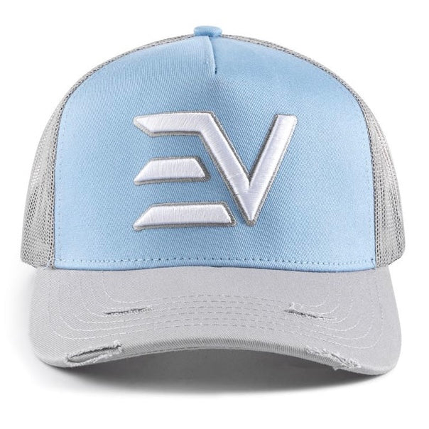 ENVI Trucker Hat - Grey / Baby Blue