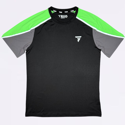 GRIID Reflect Tee - Black / Green
