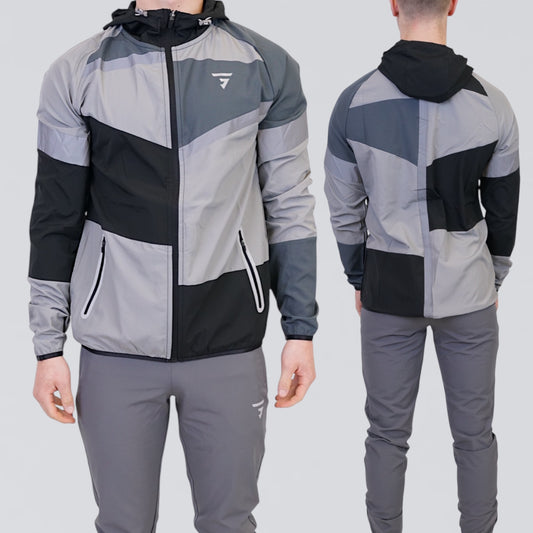 GRIID Panel Set - Windrunner & Bottoms -  Grey / Grey
