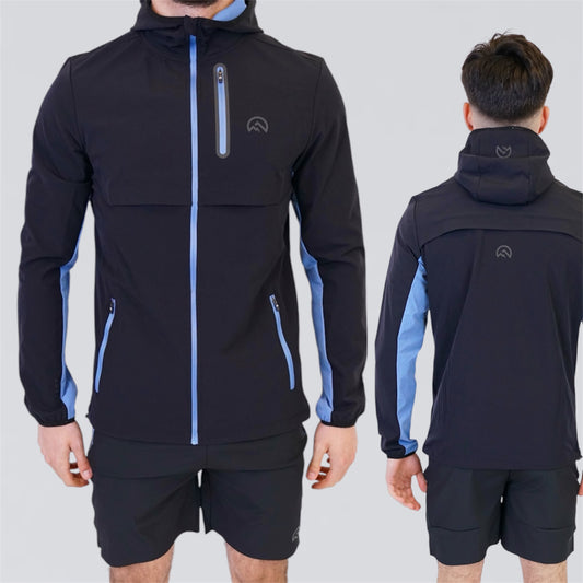 Flux Versatility Set - Jacket & Shorts - Black / Blue