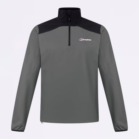 Berghaus Terrain Half Zip - Black / Dark Grey