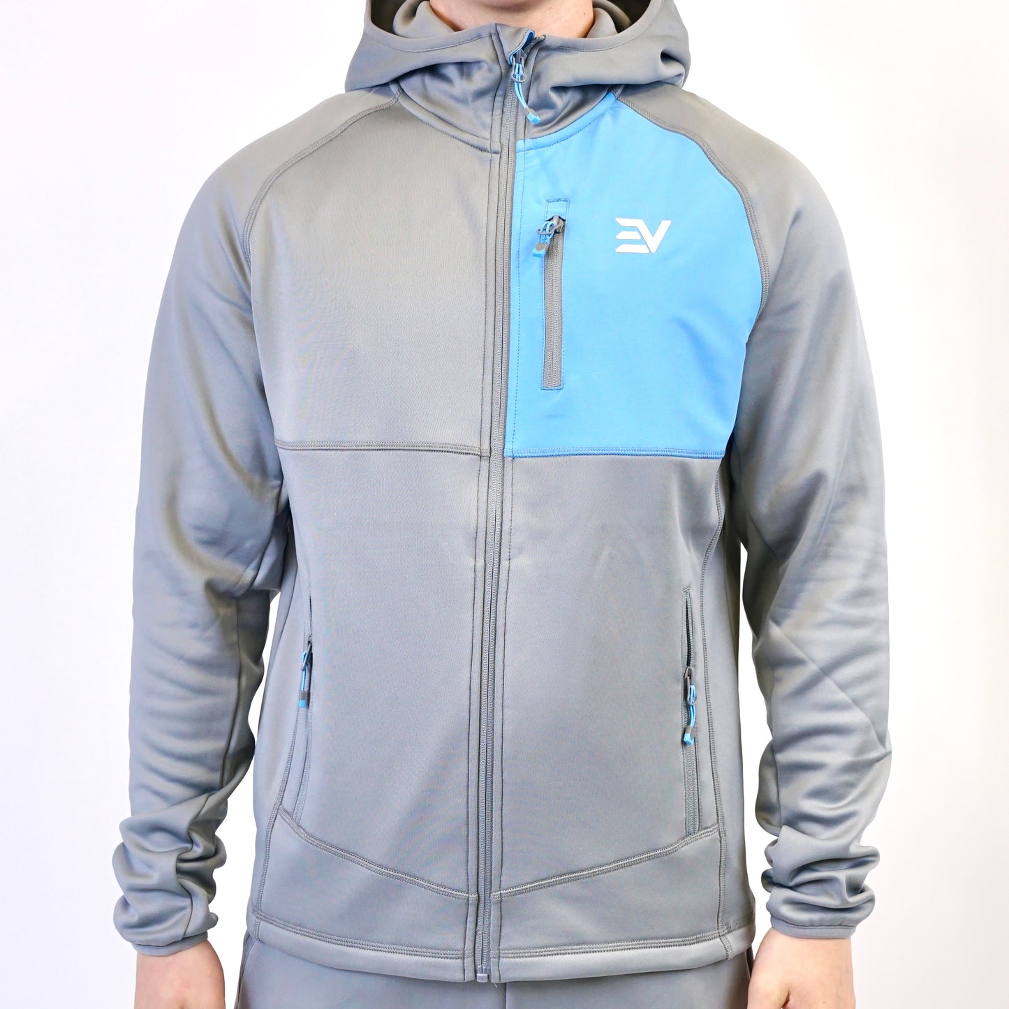 Envi Edge Jacket Set - Grey / Blue