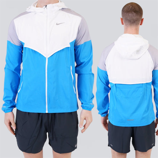 Nike Windrunner & Flex Set - White & Blue / Black