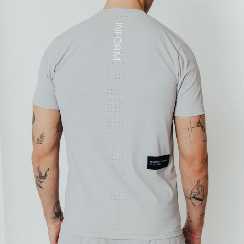 INFORM Transform Tee - Grey / White
