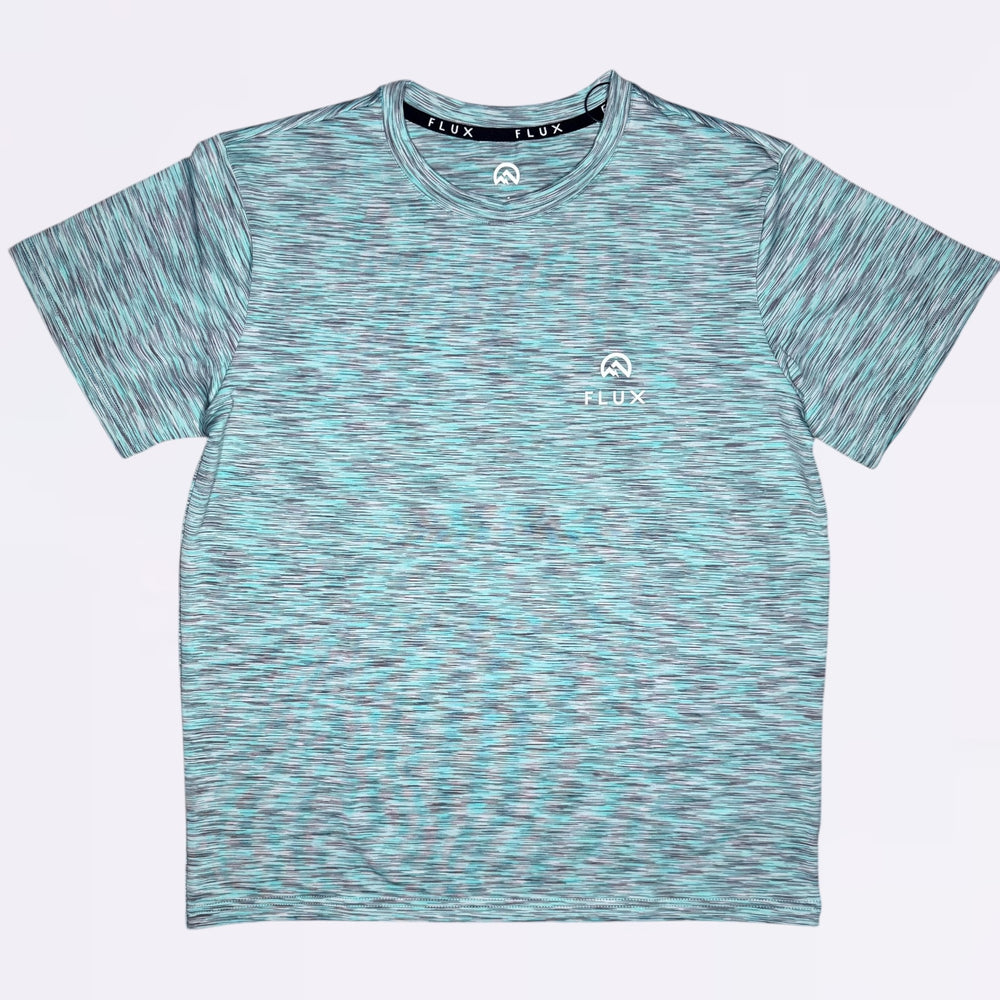 Flux Multi Tee - Silver / Blue  (Junior)