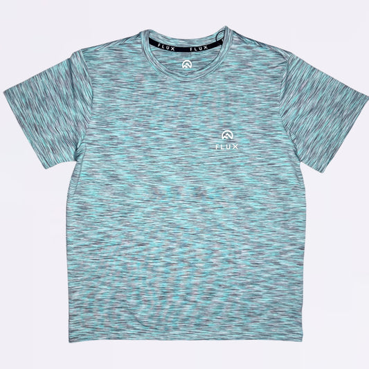 Flux Multi Tee - Silver / Blue  (Junior)