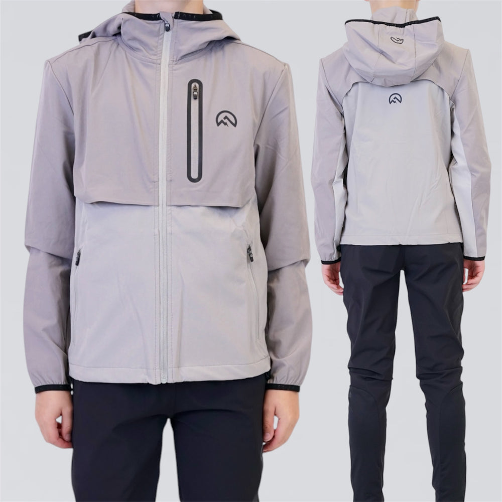 Flux Versatility & Running Set - Light Grey / Dark Grey (Junior)