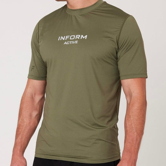 INFORM Rflct Tee - Khaki