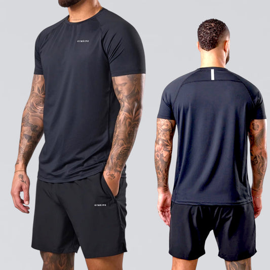 Gym King Energy Linear Set - Black