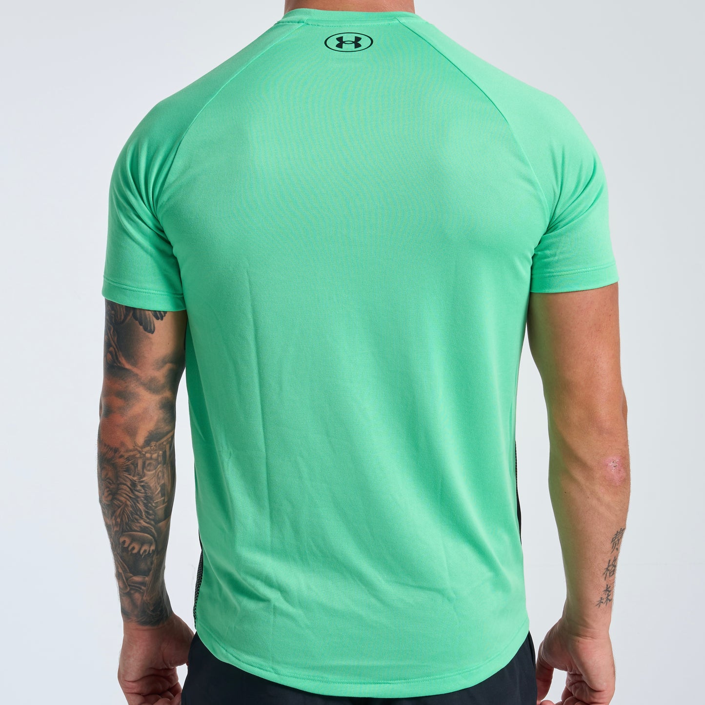 Under Armour Tech Fade Tee - Green / Black