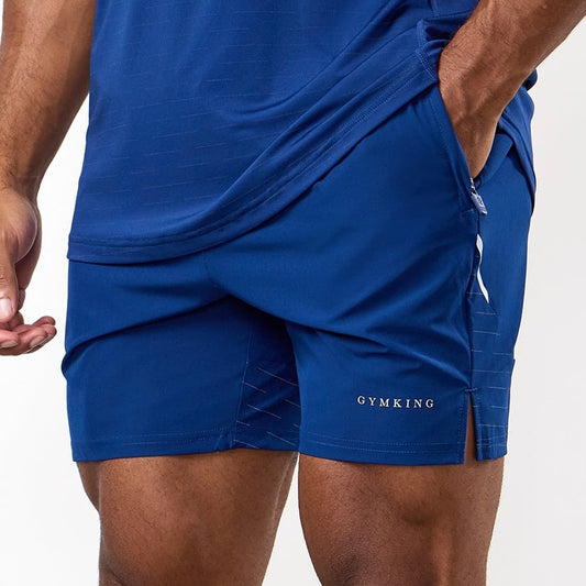 GymKing Stamina Performance Short - Blue
