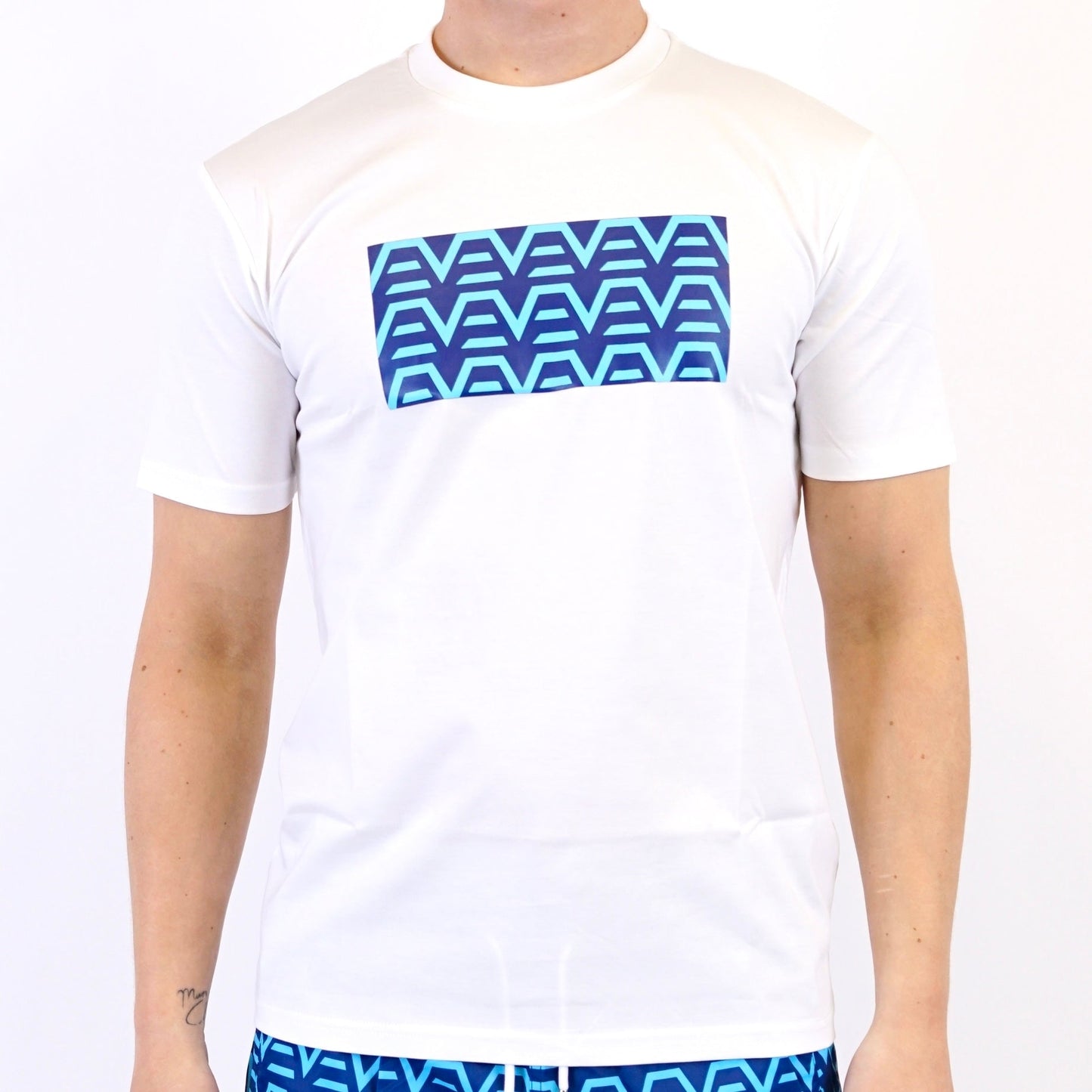 ENVI Digital Reef Tee - White / Blue
