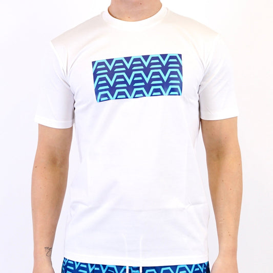 ENVI Digital Reef Tee - White / Blue