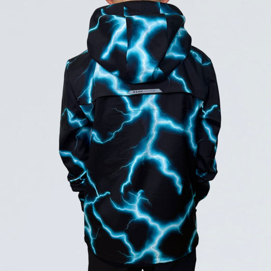 DASH Lightning Windrunner - Black / Blue (Junior)