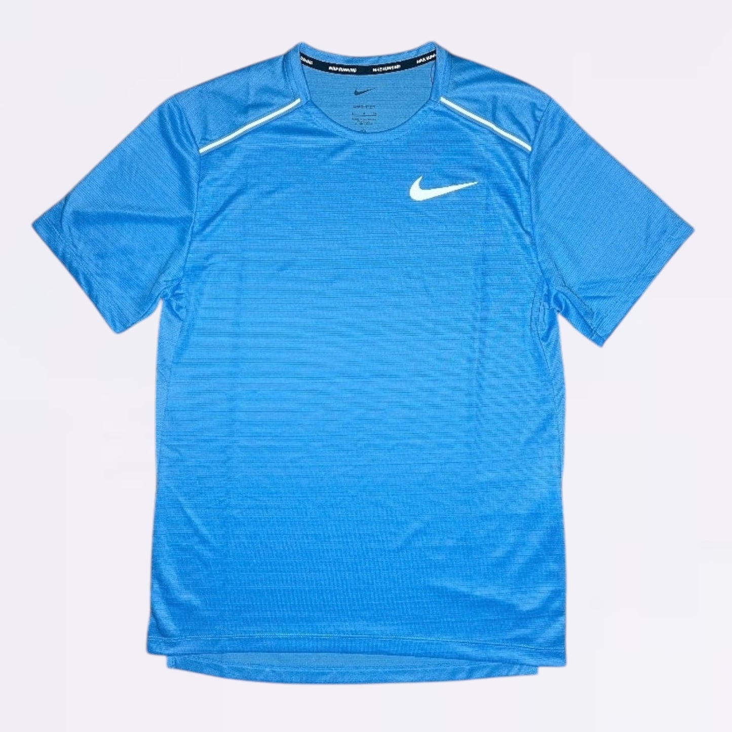 Nike Miler & Challenger Set - Tee & Shorts - University Blue / Grey
