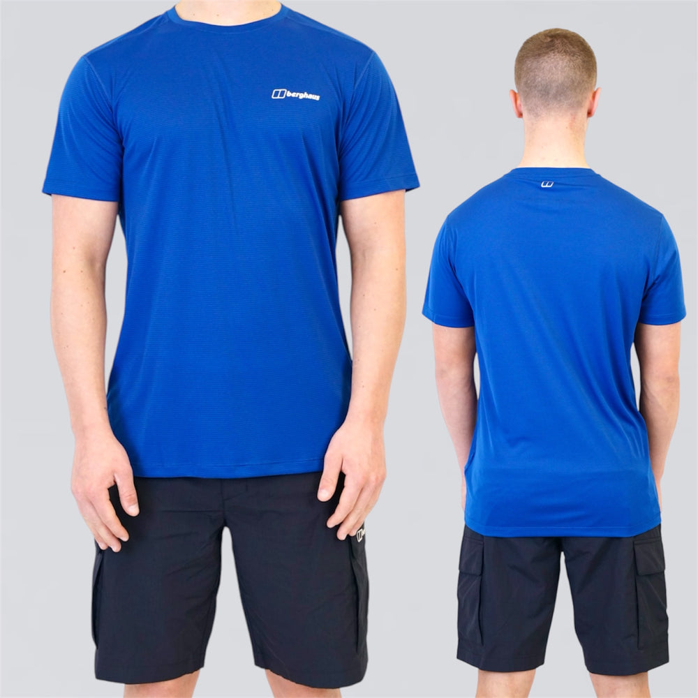 Berghaus Cargo Set - Tee & Short - Royal Blue / Black