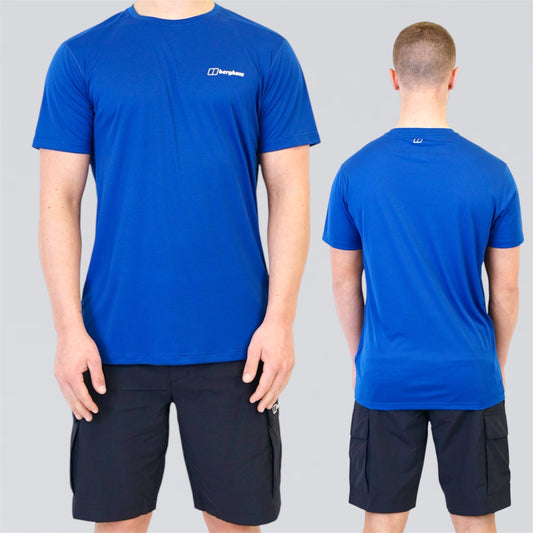 Berghaus Cargo Set - Tee & Short - Royal Blue / Black