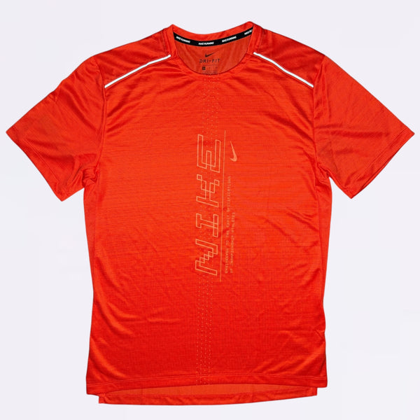 Nike Miler Graphic Tee Orange