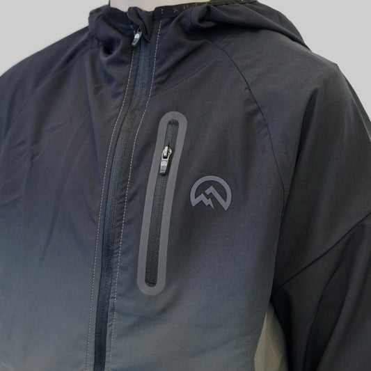 Flux Gradient Jacket - Black / Grey (Junior)