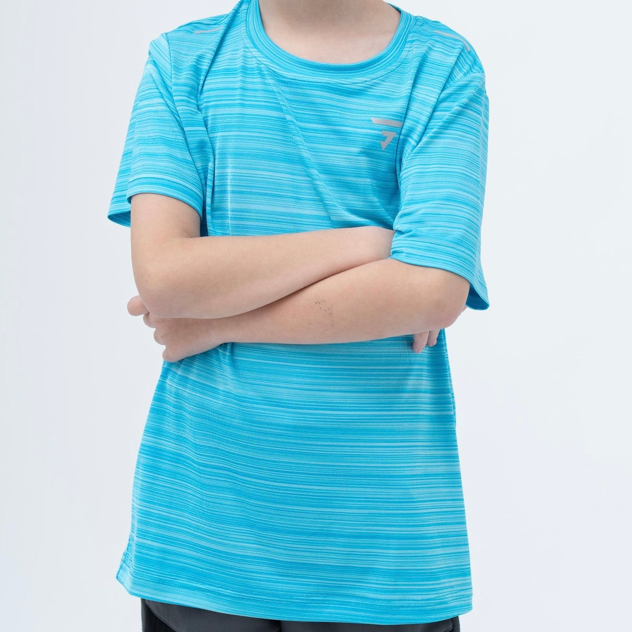 GRIID Flow Tee Set - Ice Blue / Black (Junior)